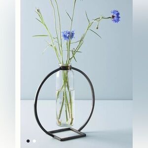 Anthropologie Geometric Bud Vase